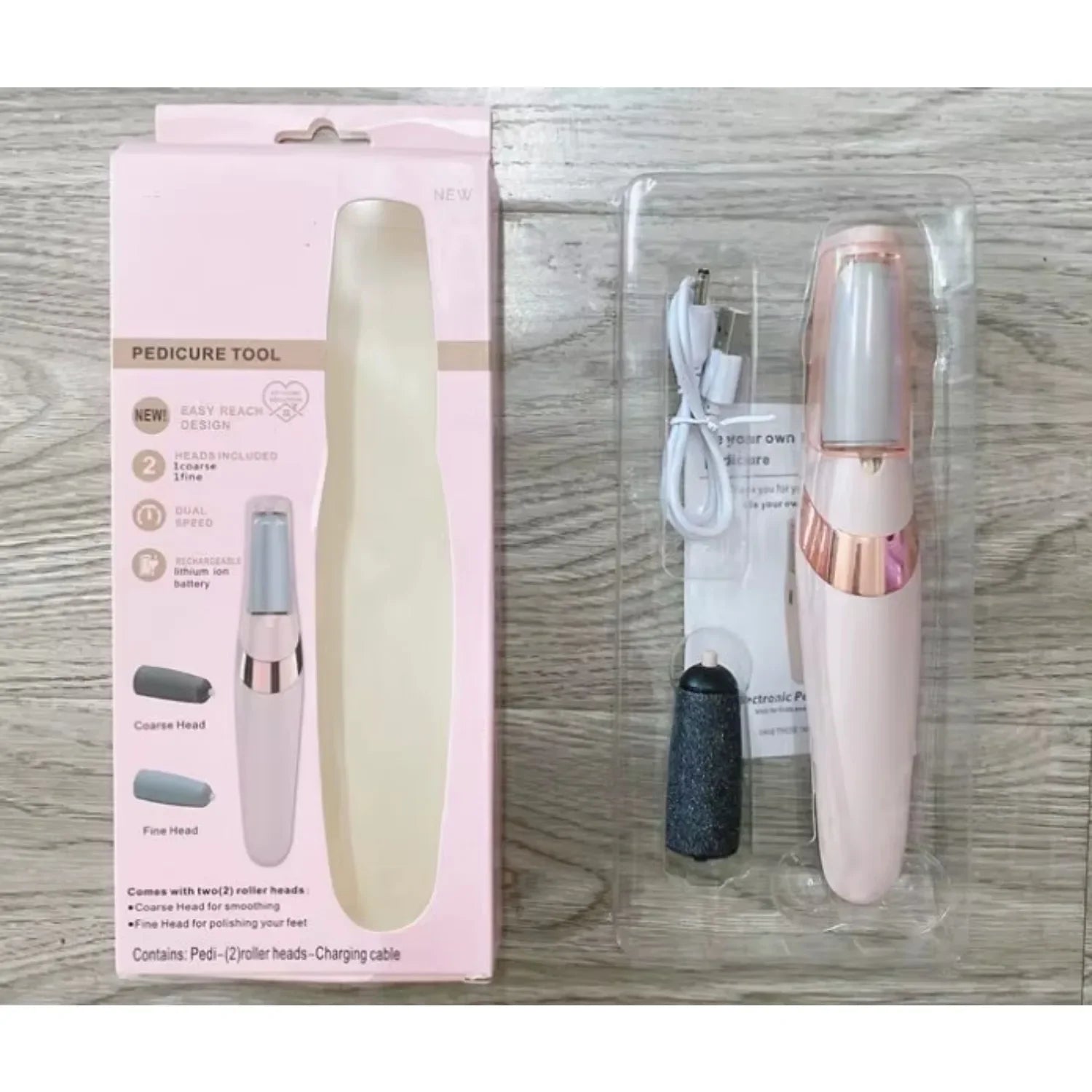 Pediore Electric Callus Remover – Pink